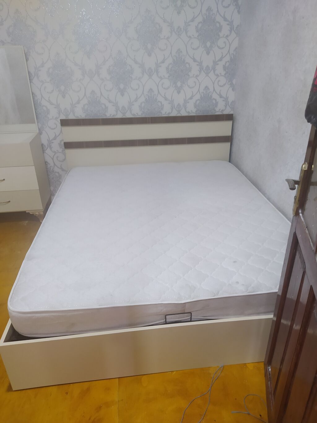 Yataq çarpayısı və matrasi - Açılan mexanizmli (qaldırılan) çarpayı — Mebel, Bakı (2)