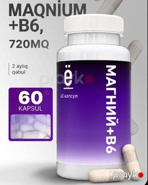 MAGNİUM+B6 vitamin