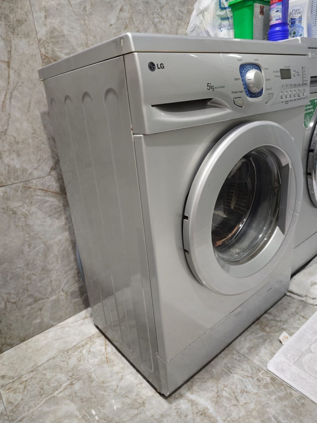 Paltaryuyan maşın LG, 5 kq, İşlənmiş, Avtomat, Qurutmasız