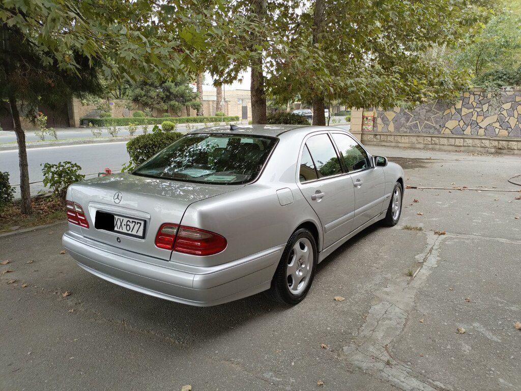 Mercedes E 200, 2.0 L, 2000 il, 330 000 km — Avtomobillər, Bərdə (5)