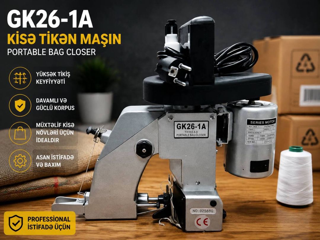 Kisə tikən GK26-1A — Mallar, Bakı