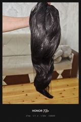 Qara uzun saç pariki – Lace önlü Əldə var hal hazırda 46 cm uzunluqu — Avadanlıq icarəsi