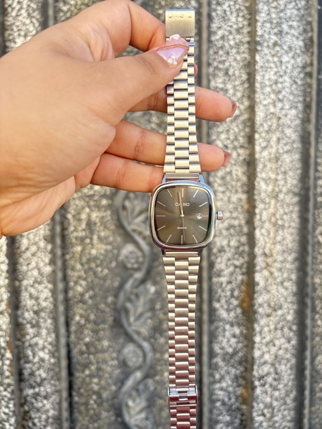Casio Edifice kişi/qadın qol saatı - Korpus: paslanmayan polad - Arxa — Qol saatları, Digah (4)