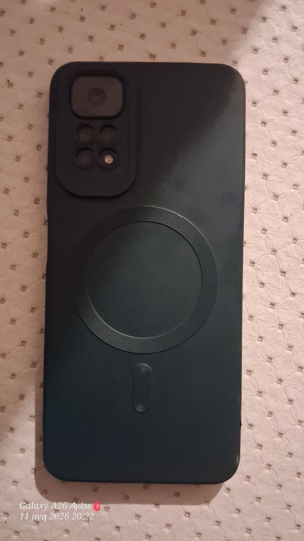 Redmi Note 11S, 128 GB, rəng - Qara, Barmaq izi — Elektronika, Xırdalan