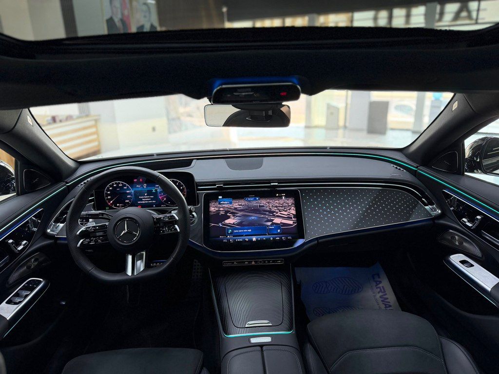 Mercedes E 200, 2.0 L, 2025 il, 11 000 km — Avtomobillər, Bakı (6)