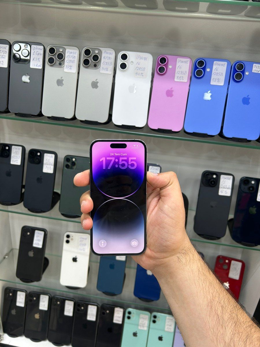 Apple iPhone 14 Pro Deep Purple 256GB/6GB — Smartfonlar, Bakı (6)