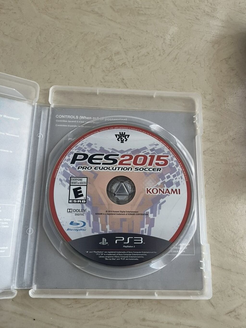 PS3 oyunu: PES 2015 Yaxşı vəziyyətdə whatsapp yaza bilərsiz orjinal — Elektronika, Bakı (2)