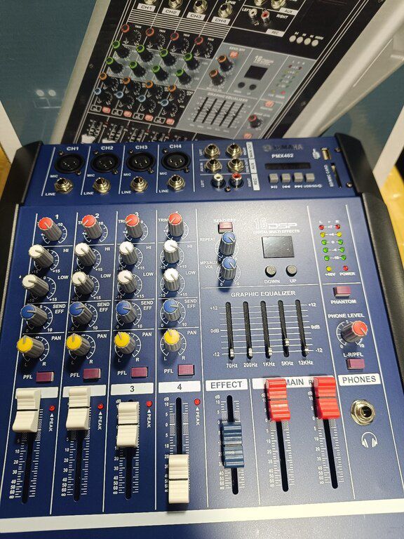"Yamaha PMX4" mikşer — Mallar, Bakı