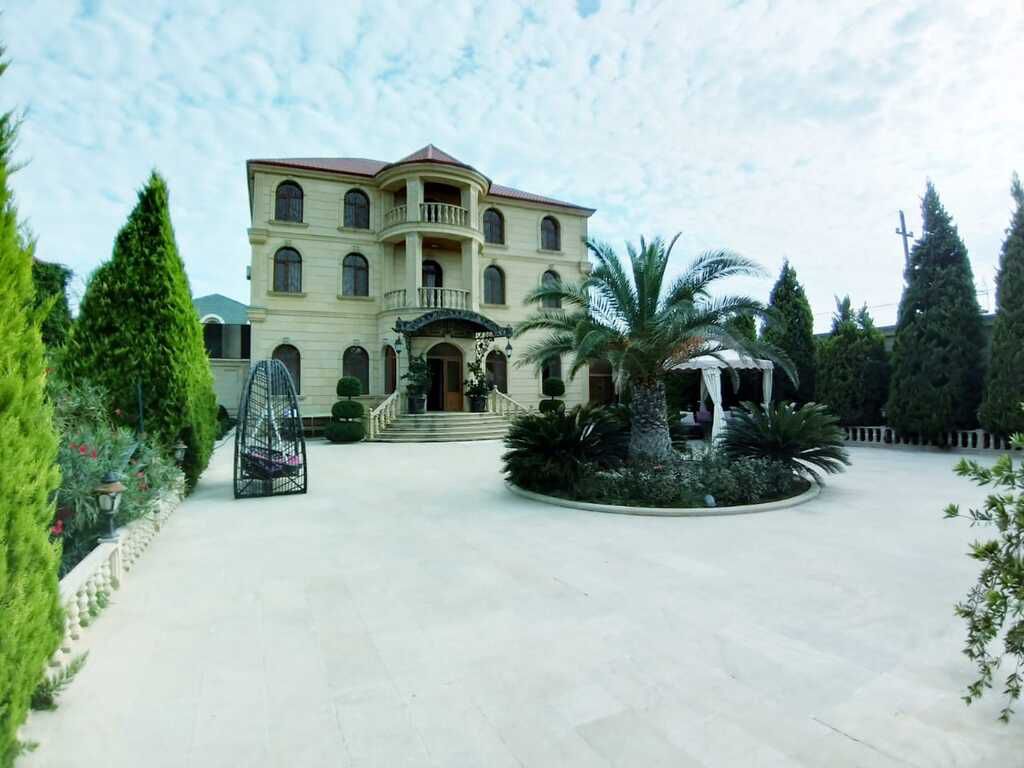 Satılır 5 otaqlı həyət evi/bağ evi 500 m² — Ev, villa, Bakı (2)