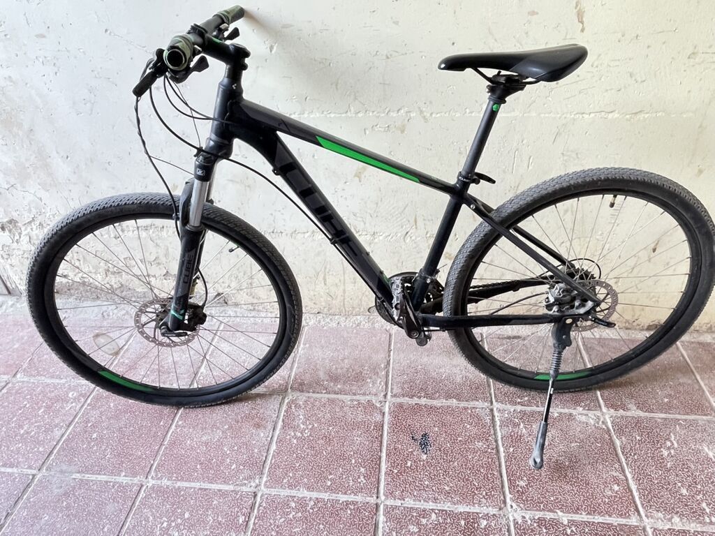 CUBE hibrid/MTB tipli velosiped - Çərçivə: yüngül alüminium