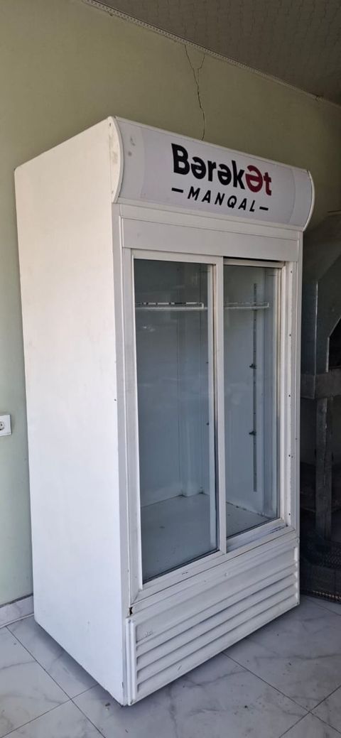 İki qapılı vitrin soyuducu - Model: 2 qapılı şüşə sürgülü vitrin