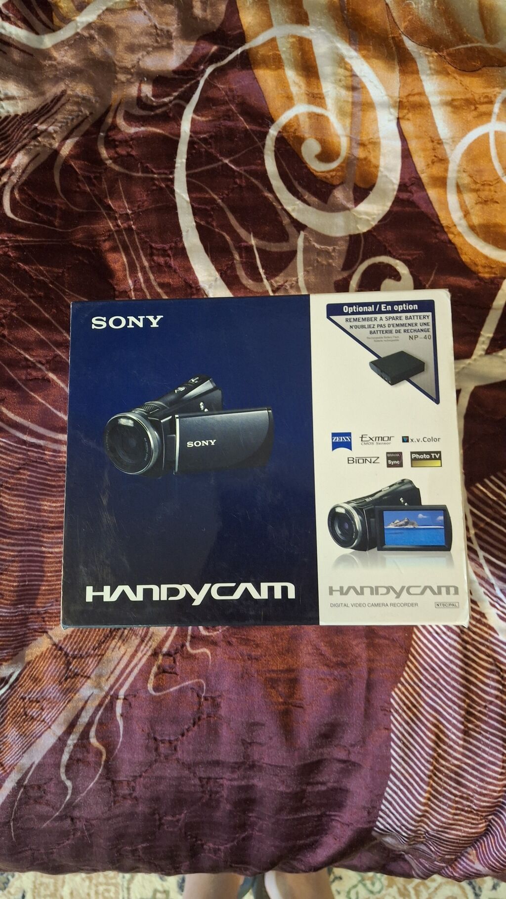 Sony Handycam rəqəmsal videokamera — Video kamera, Fatmayı (4)