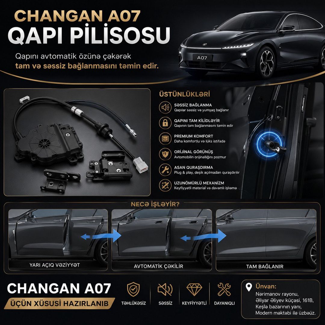 Changan A07 aksesuarları — Ehtiyat hissələri və aksesuarlar, Bakı (2)