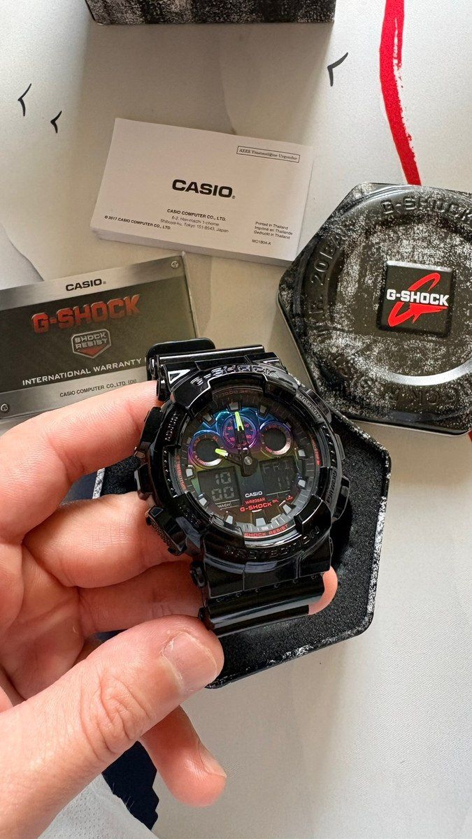 G Shock ga100RGB qol saatı — Şəxsi əşyalar, Bakı (5)