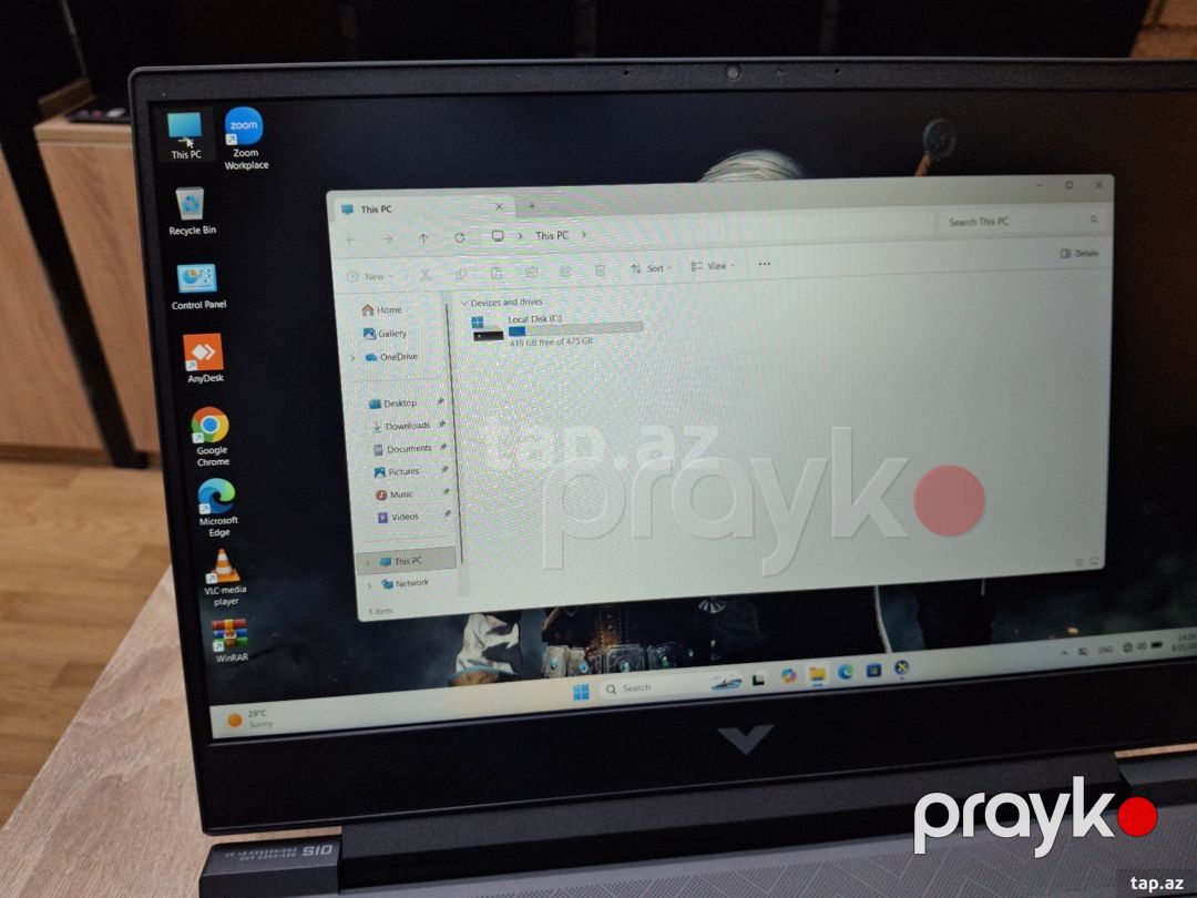 HP Victus Ryzen 7 5800H Rtx3050ti 4GB — Elektronika, Bakı (9)