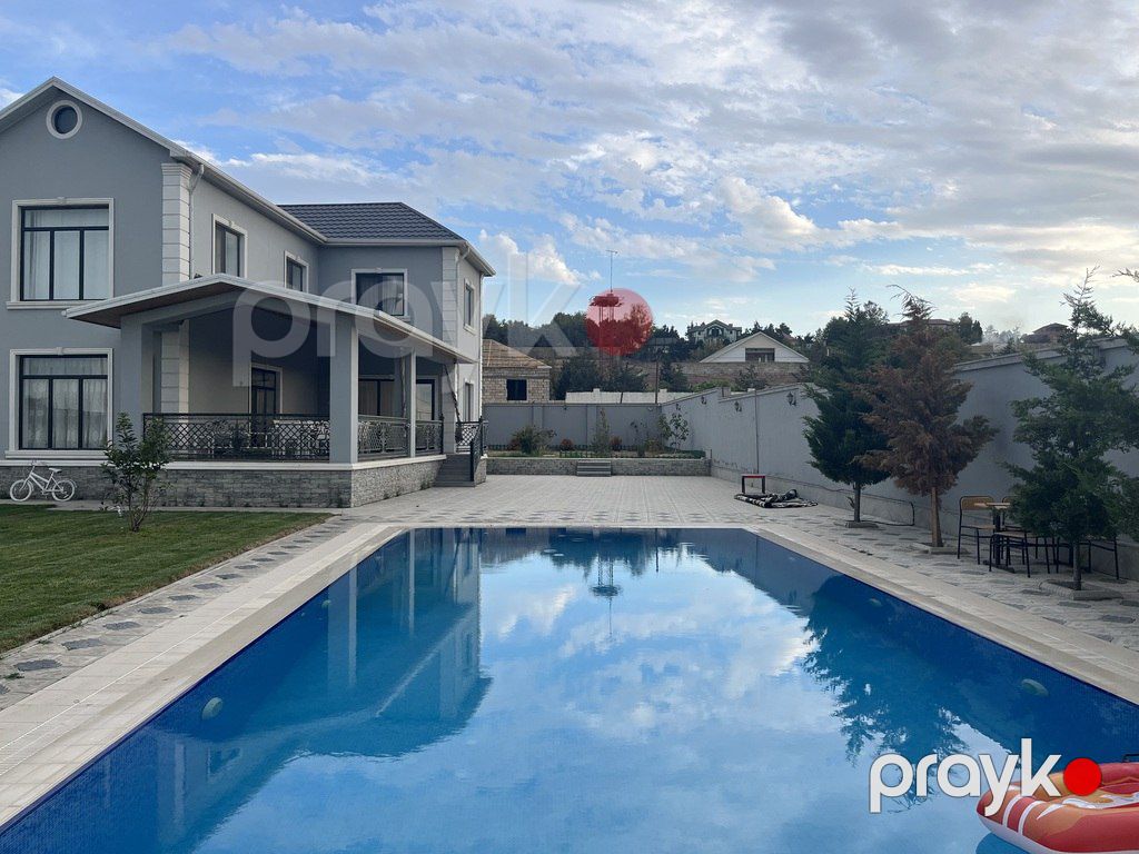 Satılır 6 otaqlı həyət evi/bağ evi 280 m² — Ev, villa, Bakı (6)