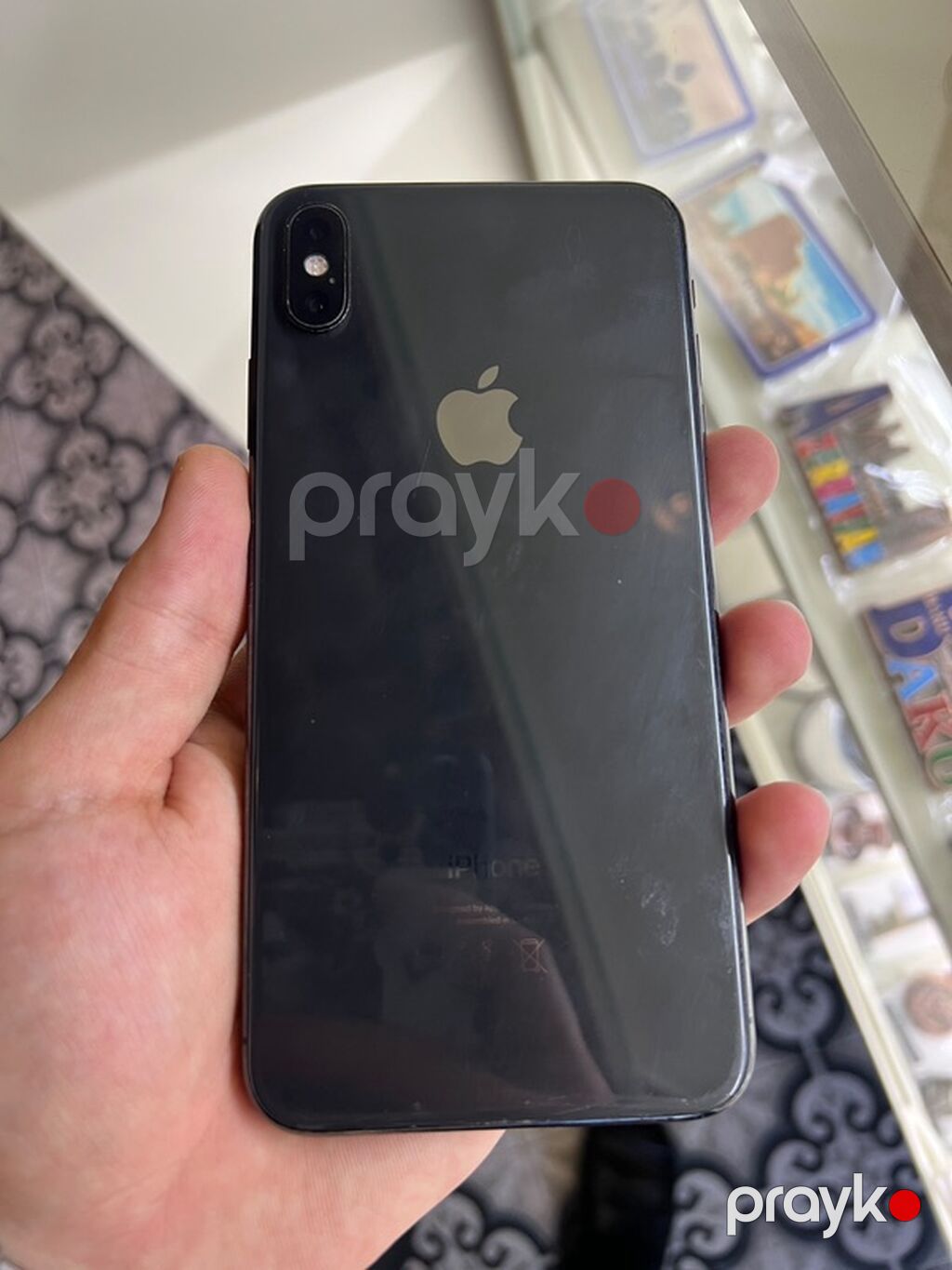 IPhone Xs Max, 64 GB, Space Gray, Qırıq — Apple iPhone, Bakı (2)