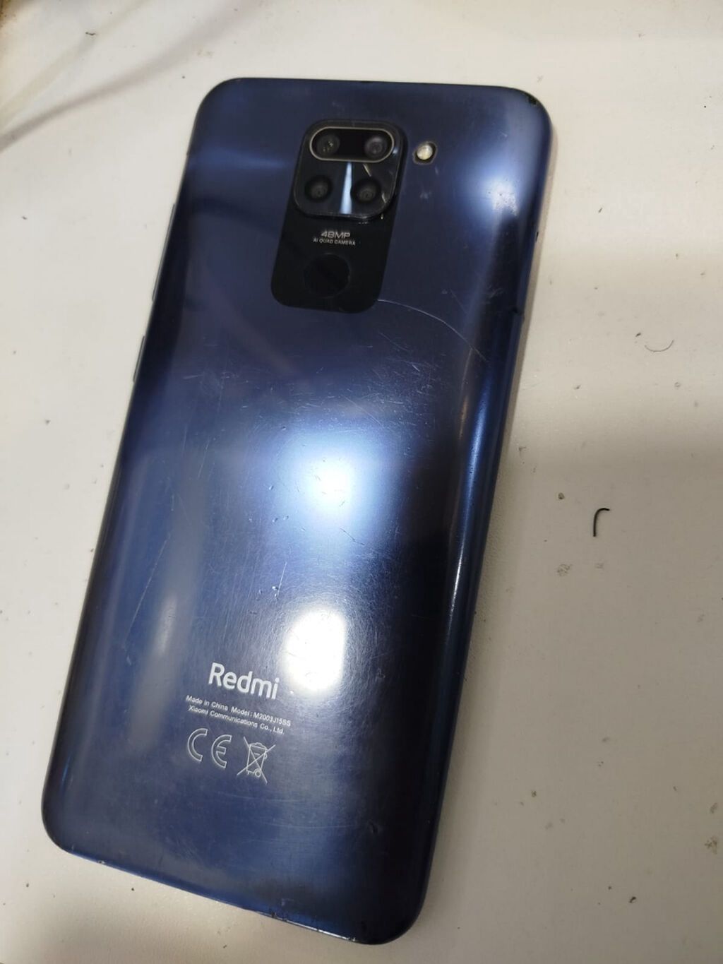 Redmi Note 9, 128 GB, rəng - Göy — Elektronika, Bakı (3)