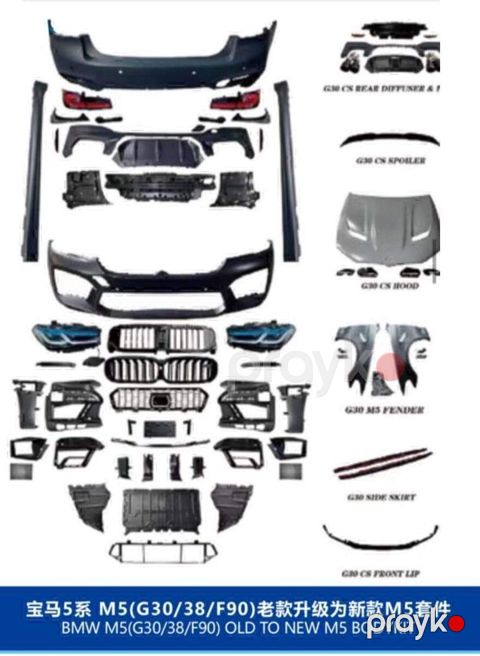 BMW G30, BMW F90, m5 body kiti — Natiq