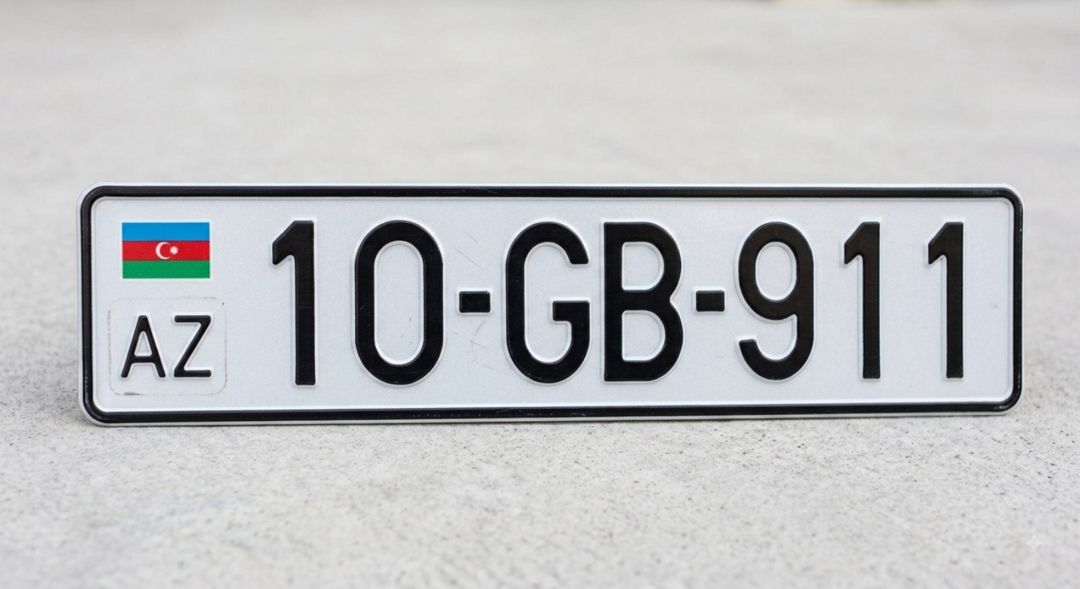 Qeydiyyat nişanı - 10-GB-911 — Avto, Göyçay