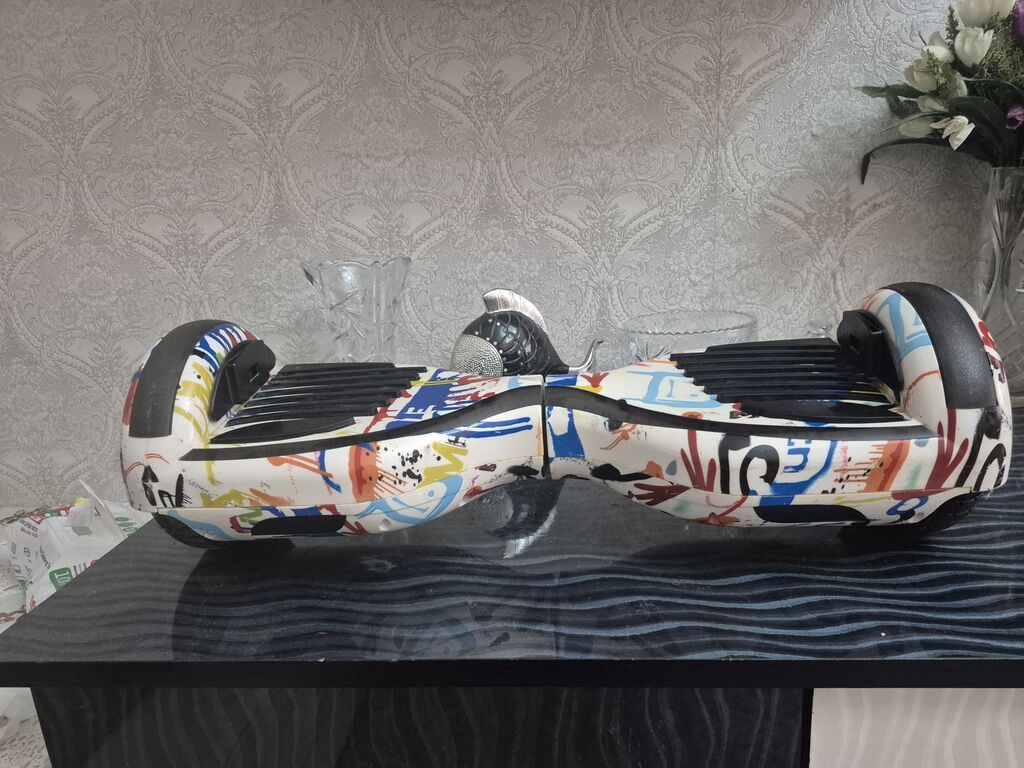 Elektrik hoverboard (özünü-tarazlayan skuter) - Təkər ölçüsü — Mallar, Saray (3)