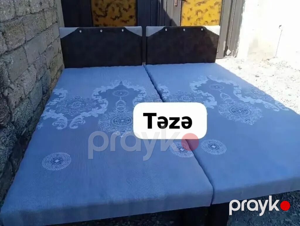 Təzə çarpayılar . 1 nəfərlik çarpayılar 60manat. 2 nəfərlik taxt — Mallar, Bakı (4)