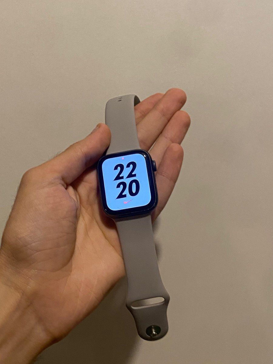 Apple Watch SE Nike Space Gray 44mm — Elektronika, Bakı (2)