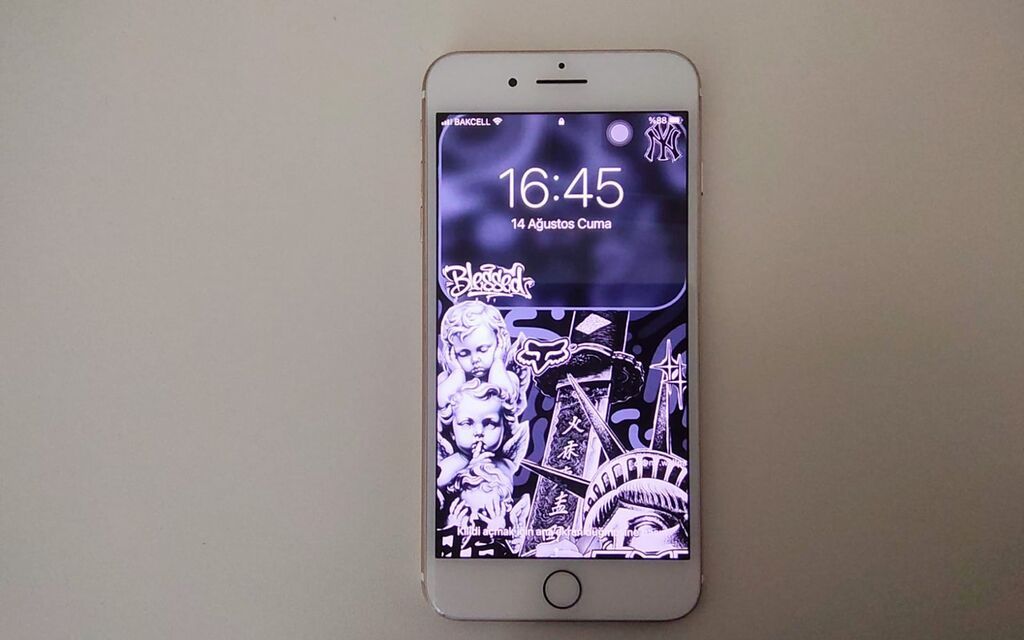 IPhone 7 Plus, Rose Gold, Barmaq izi — Apple iPhone, Sumqayıt
