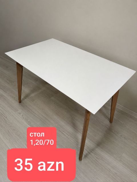 Mətbəx masası, İşlənmiş, Açılmayan, Dördbucaq masa — Tables