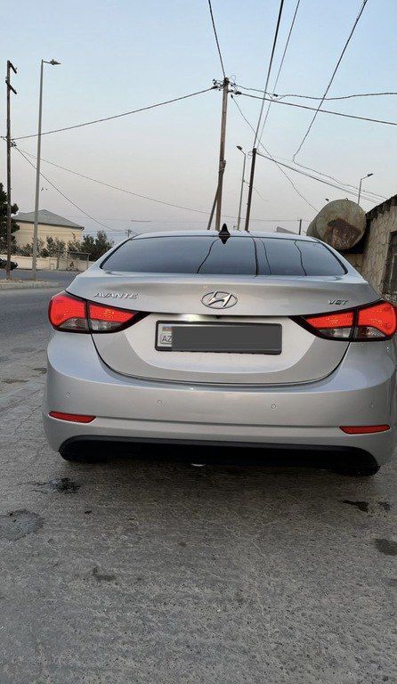 Hyundai Avante, 1.6 L, 2014 il, 170 000 km — Avtomobillər, Bakı (3)