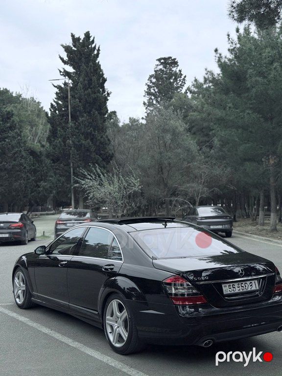 Mercedes S 550, 5.5 L, 2008 il, 232 000 km — Avtomobillər, Bakı (7)
