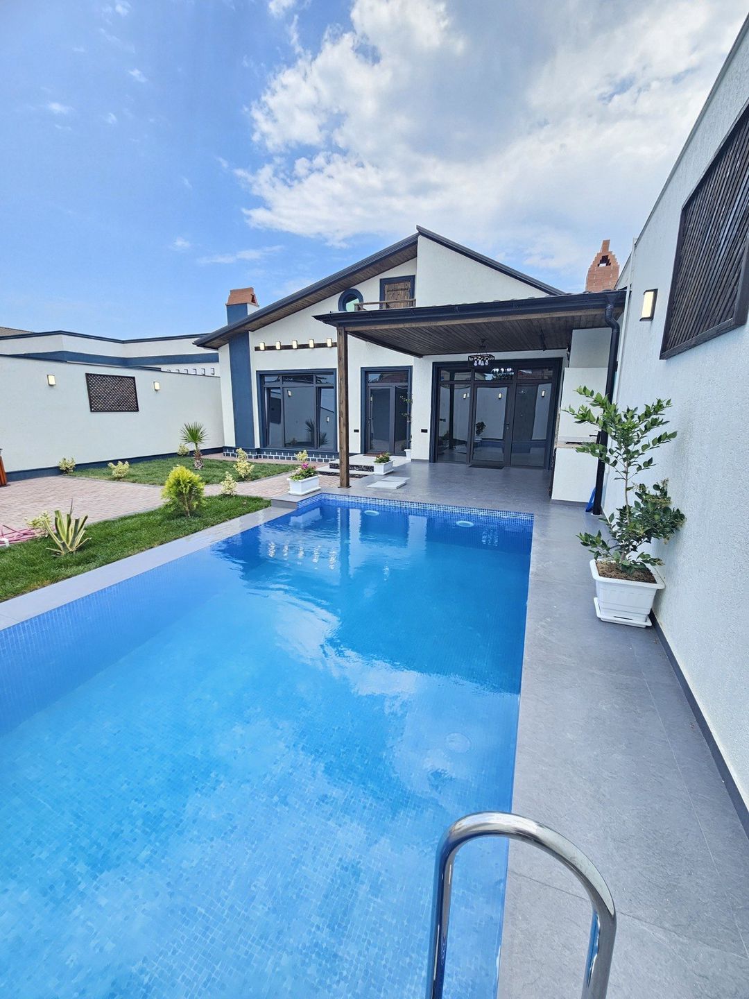Satılır 4 otaqlı həyət evi/bağ evi 160 m² — Ev, villa, Xırdalan (2)