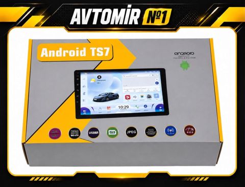 Android Monitor 9" 4/64GB – CarPlay GPS WiFi Bluetooth — Bakı