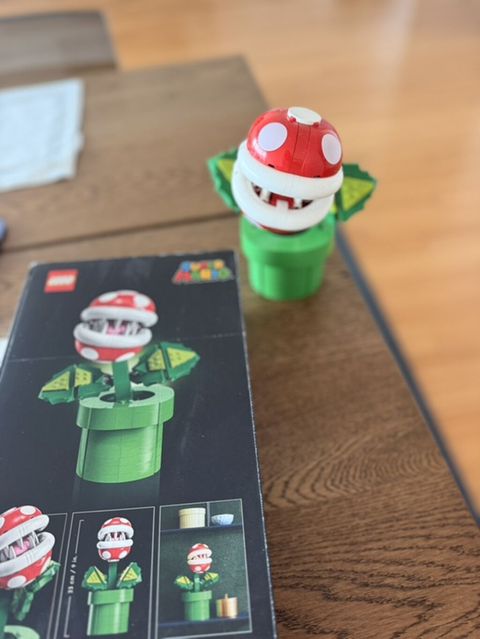 LEGO Super Mario – Piranha Plant qurma dəsti - Rəsmi LEGO seti, Super