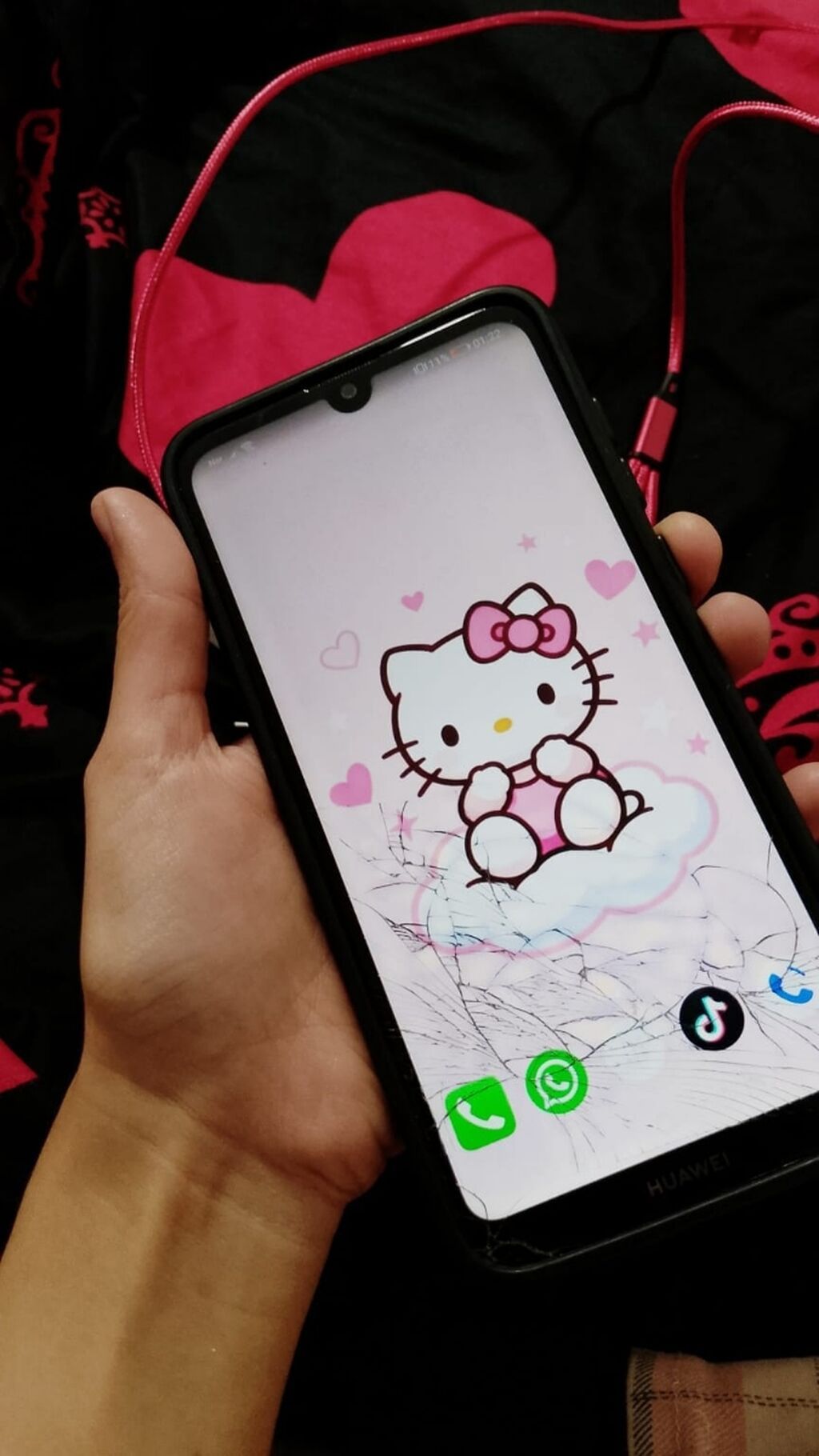 Huawei 3G, 32 GB, rəng - Qara, Qırıq