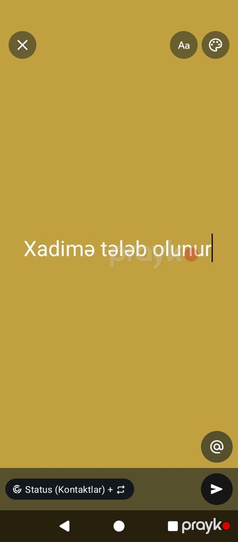 Xadimə tələb olunur — Digah