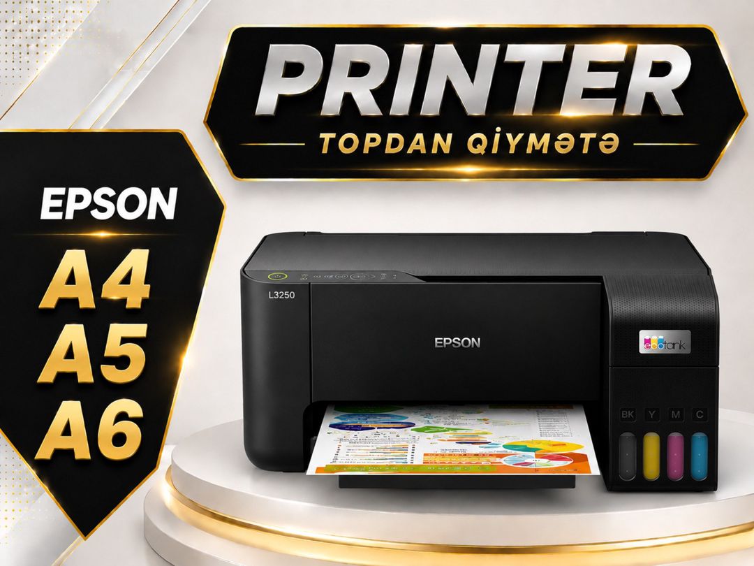 Printer Epson EcoTank L3250 — Elektronika, Bakı