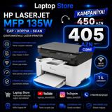 🖨️ HP LaserJet MFP 135W — ÇOXFUNKSİYALI LAZER PRİNTER 🔥 KAMPANİYA — Laptop Store