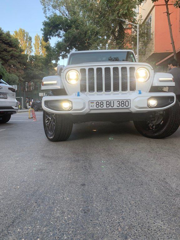 Jeep Wrangler, 2.0 L, 17.3 kWh, 2022 il, 88 000 km — Avtomobillər, Bakı (2)