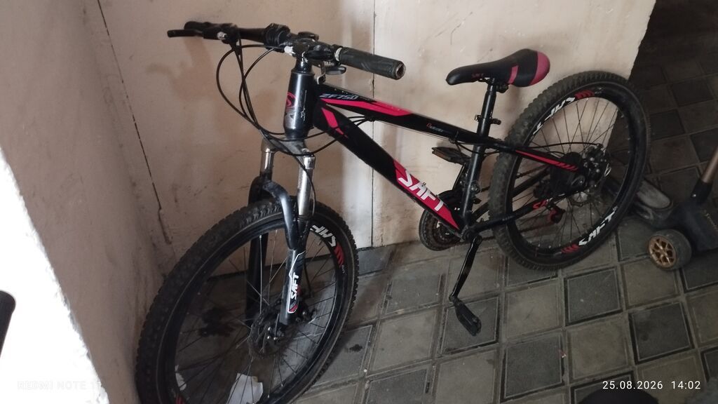 MTB velosiped – SHIFT (qara/çəhrayı dizayn) Xüsusiyyətlər: - Gediş — Dağ velosipedləri, Bakı (3)