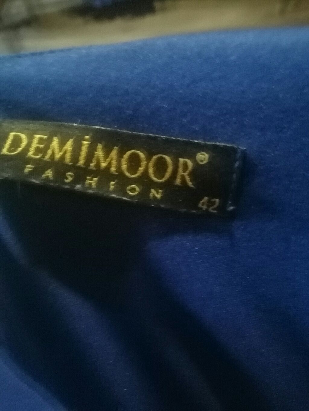 Qadın paltarı – Mavi rəngli qısa don, Demimoor Fashion, ölçü 42 — Paltarlar və ətəklər, Daşkəsən (4)