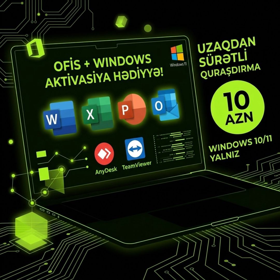 MS Office + Windows aktivasiya — Elektronika, Bakı
