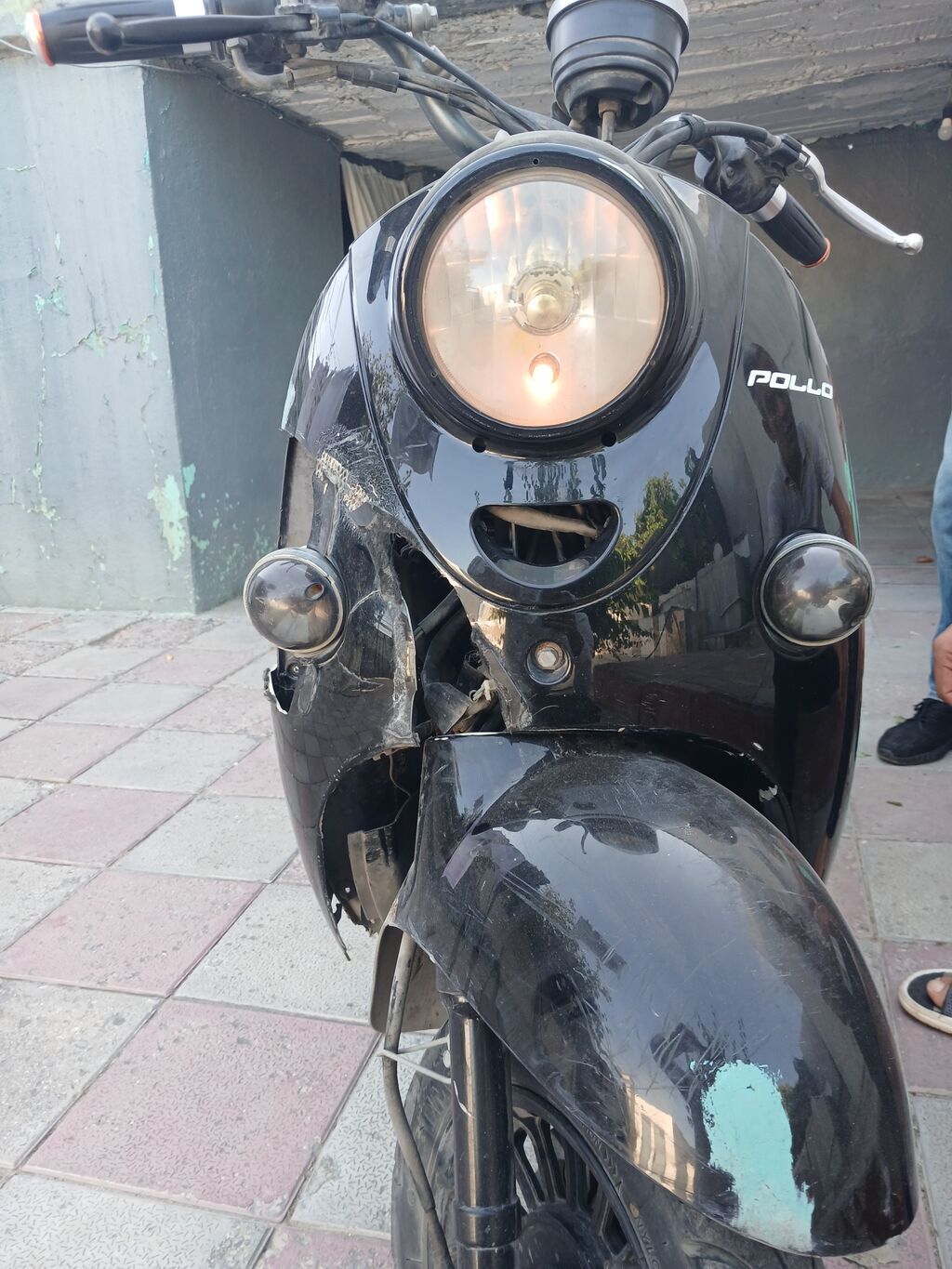 Elektrik skuter – POLLO markalı, qara rəng Texniki xüsusiyyətlər: - — Avto, Fatmayı (4)