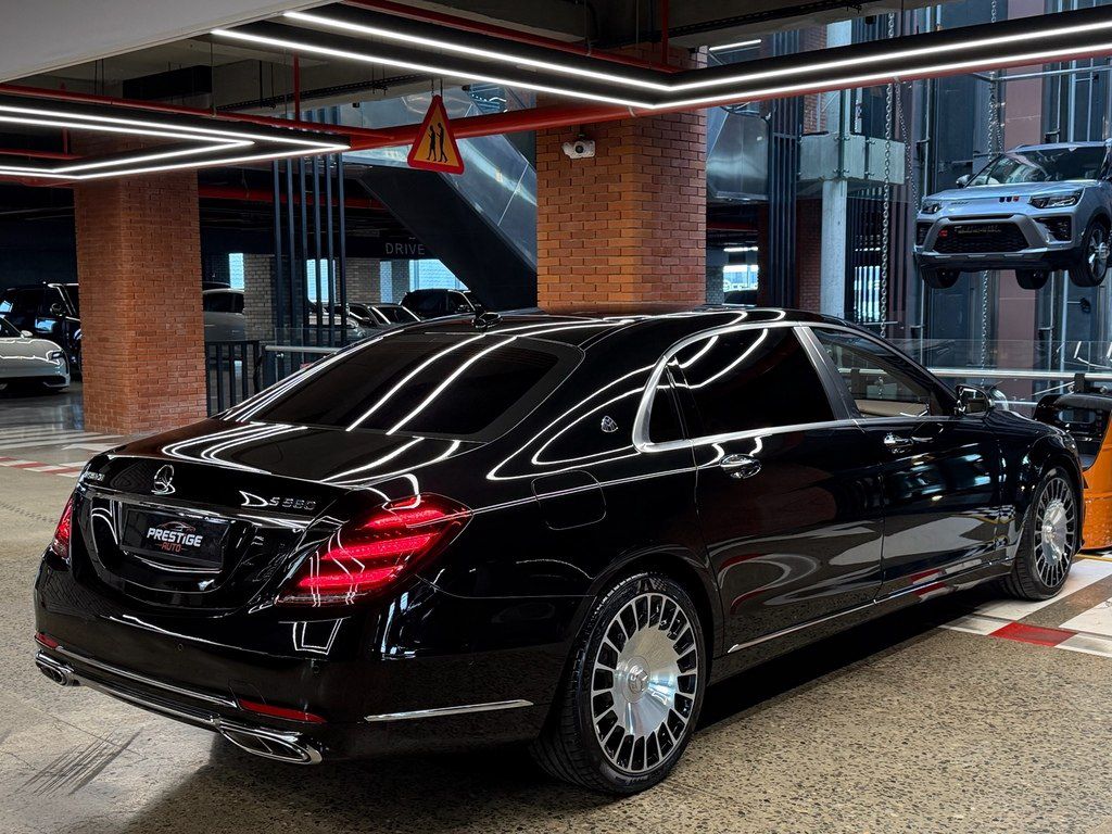 Mercedes-Maybach S 560 4MATIC, 4.0 L, 2018 il, 49 000 km — Avtomobillər, Bakı (4)