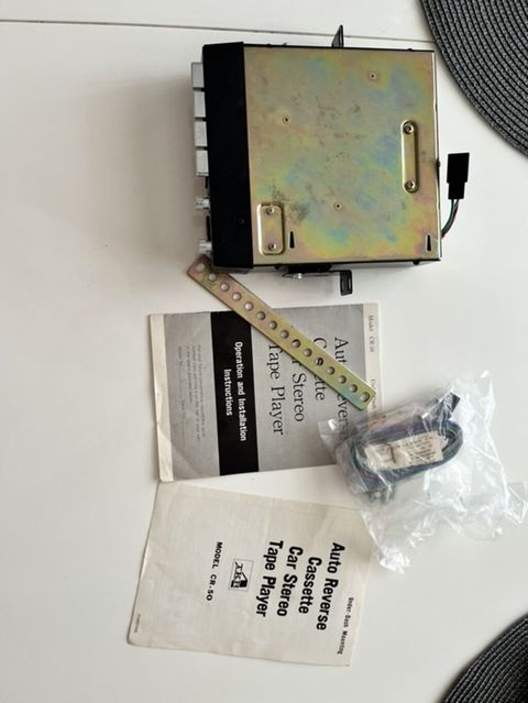 Takara CR-50 – Avtomobil kaset maqnitofonu (Auto Reverse)