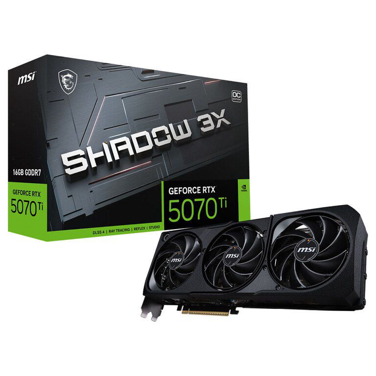 Video kart "MSI Shadow 3X GeForce RTX 5070Ti 16GB” — Elektronika, Bakı