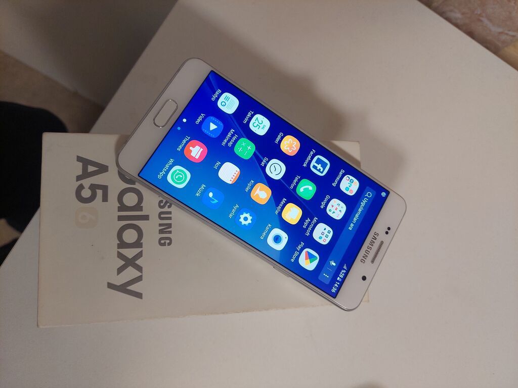 Samsung Galaxy A5 2016, 16 GB, Zəmanət, Sensor, İki sim kartlı — Samsung, Bakı (2)