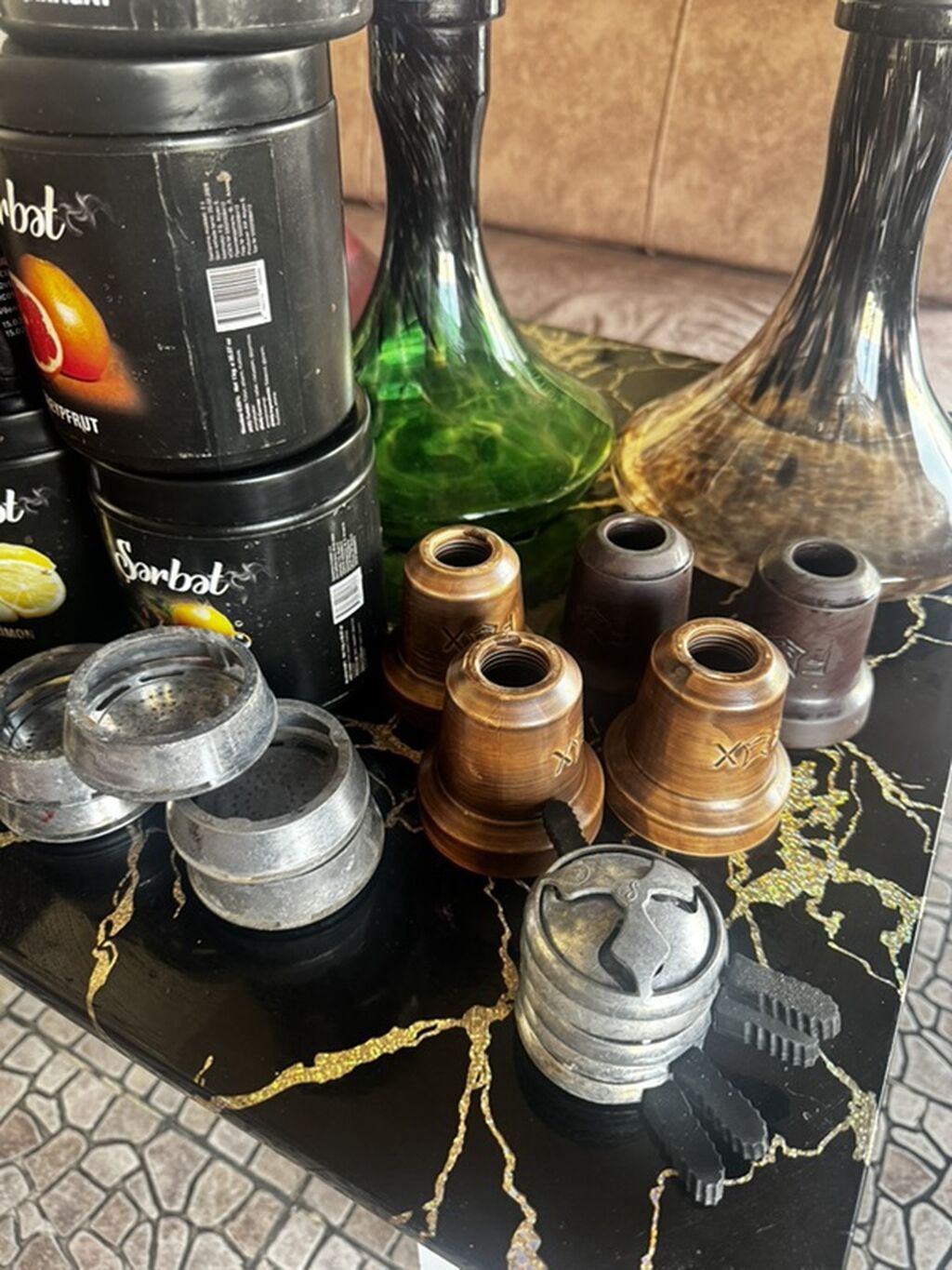 Nərgilə və aksesuarları – tam set və ayrılıqda Təklif olunanlar: - — Gözəllik və sağlamlıq, Qobu (3)