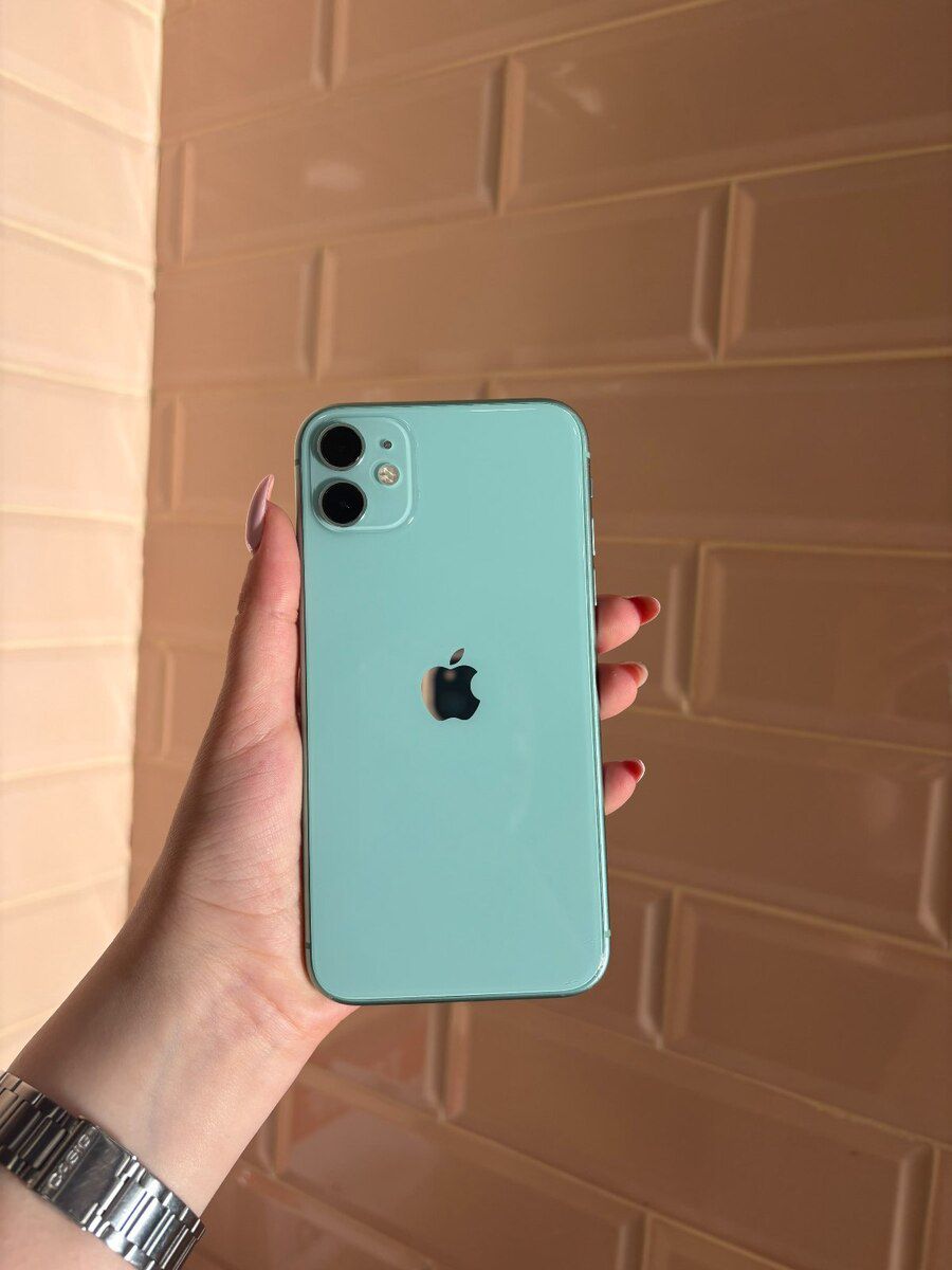 Apple iPhone 11 Green 128GB/4GB — Telefonlar və qadjetlər, Bakı (2)