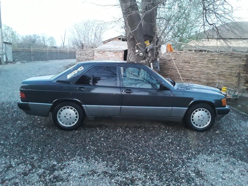 Mercedes 190, 2.0 L, 1989 il, 402 537 km — Avtomobillər, Bərdə (4)